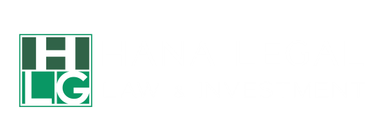 Hana Legal Logo White